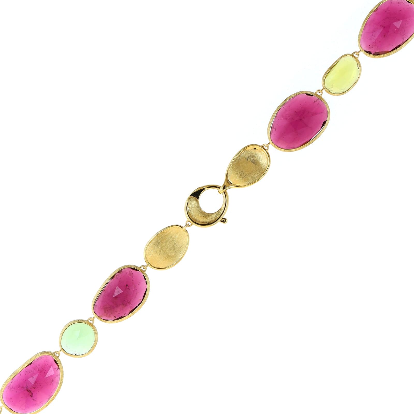 Marco Bicego 18K Yellow Gold Mixed Tourmaline Necklace - Image 3