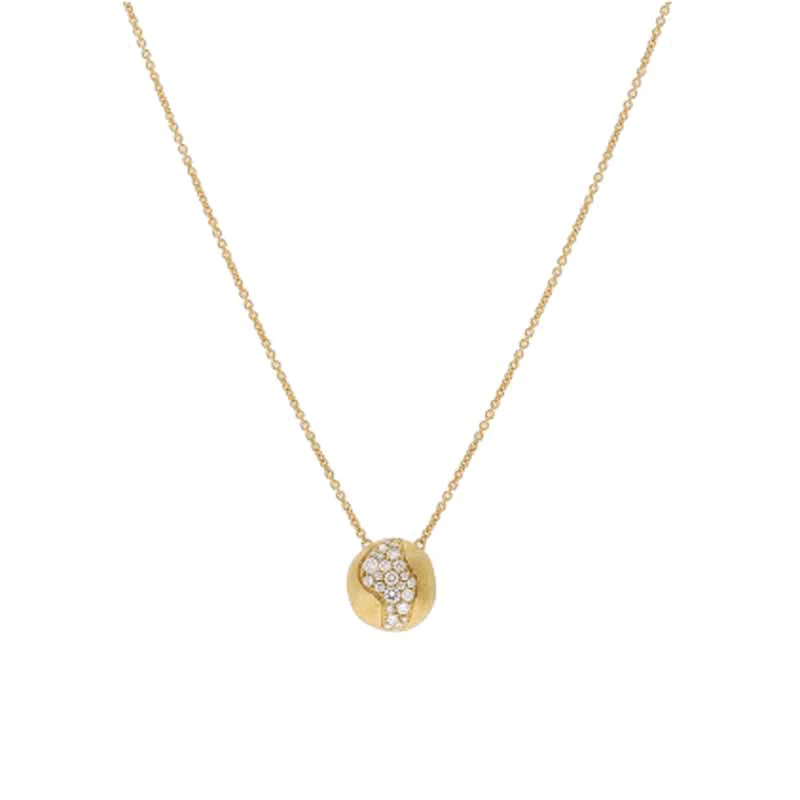 Marco Bicego Africa 18K Yellow Gold Diamond Pendant