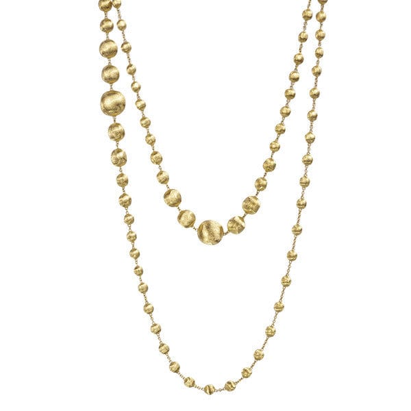 Marco Bicego Africa 18K Yellow Gold Graduated Bead Necklace