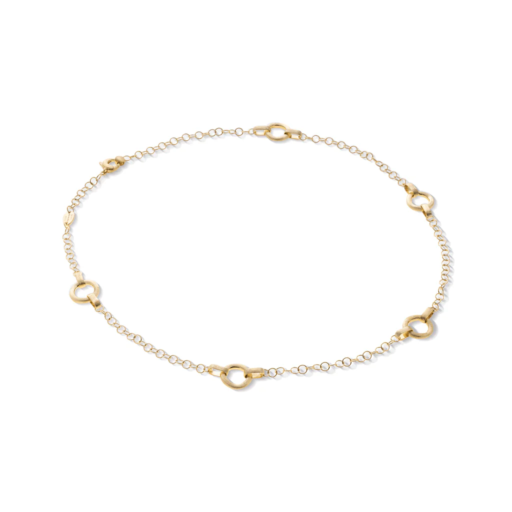 Marco Bicego Jaipur 18K Yellow Gold Circle Station Necklace