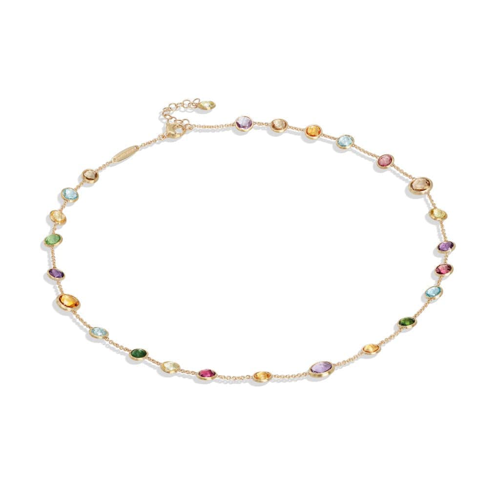 Marco Bicego Jaipur 18K Yellow Gold Multi Stone Necklace