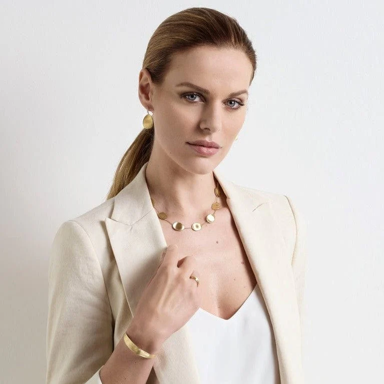 Marco Bicego Lunaria 18K Yellow Gold Bangle - Image 2