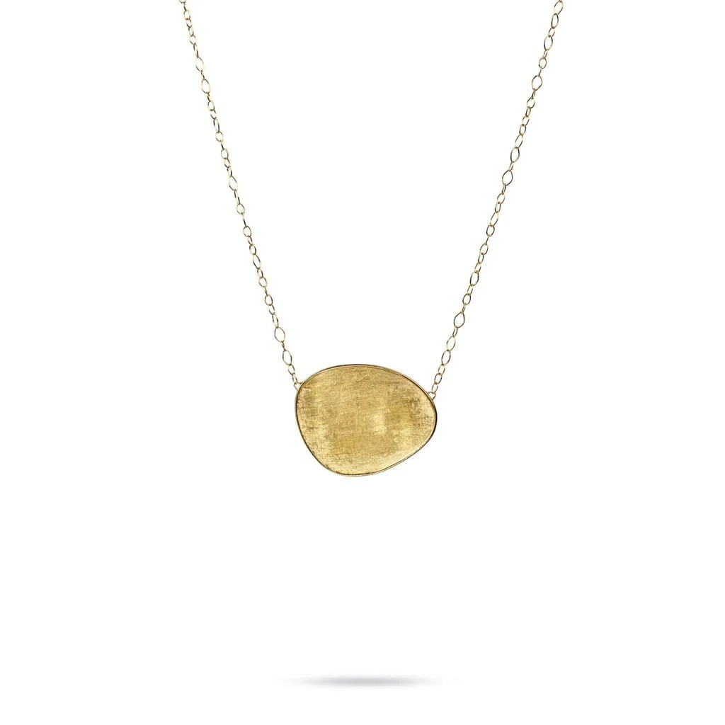 Marco Bicego Lunaria 18K Yellow Gold Large Pendant Necklace