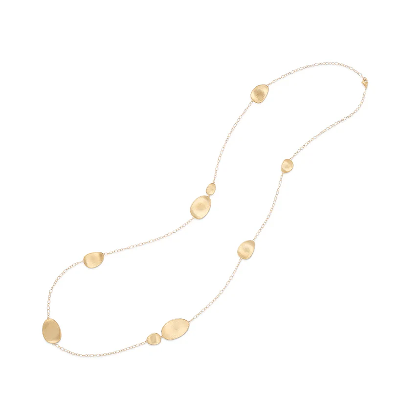 Marco Bicego Lunaria 18K Yellow Gold  Station Necklace