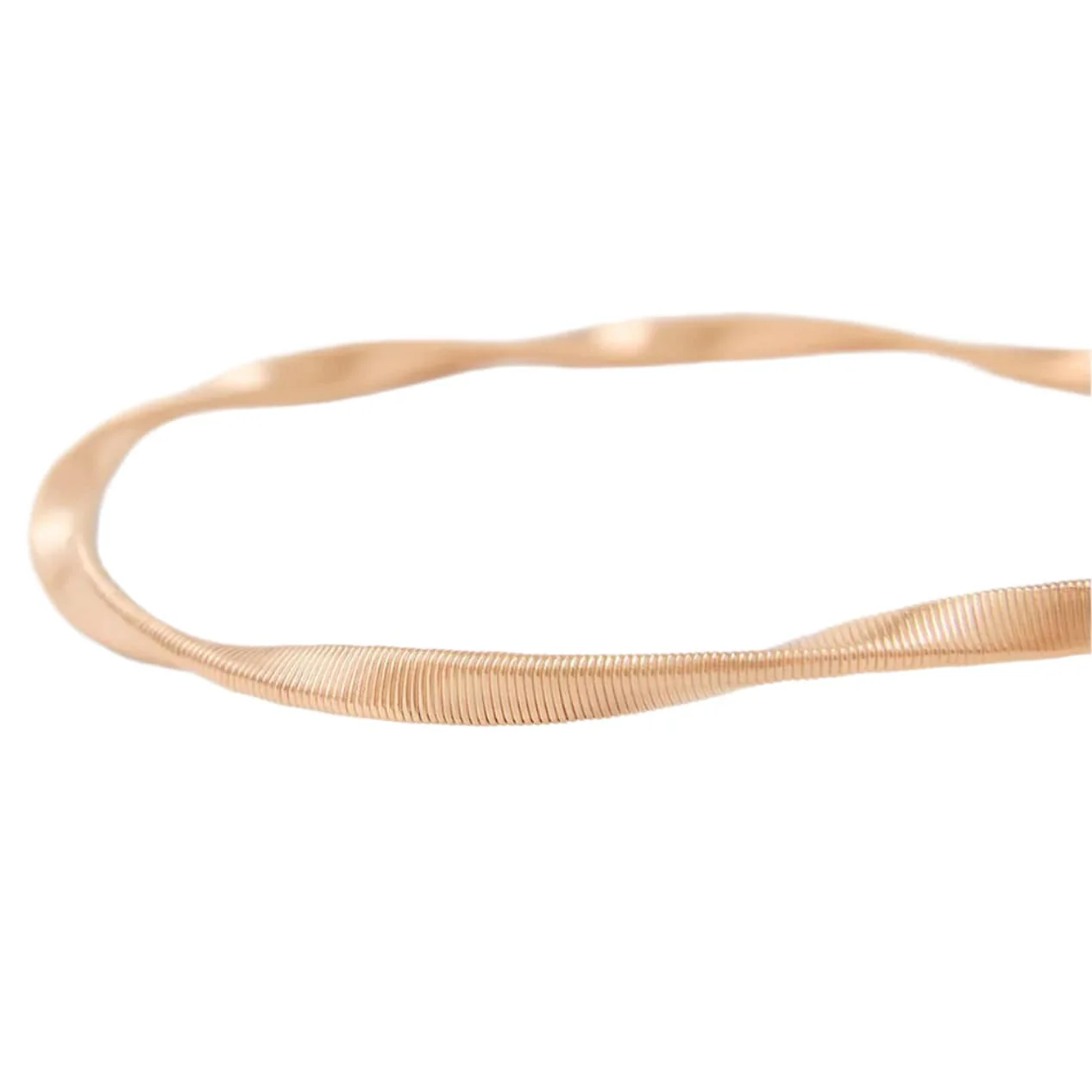 Marco Bicego Marrakech 18K Rose Gold Coil Bracelet - Image 2