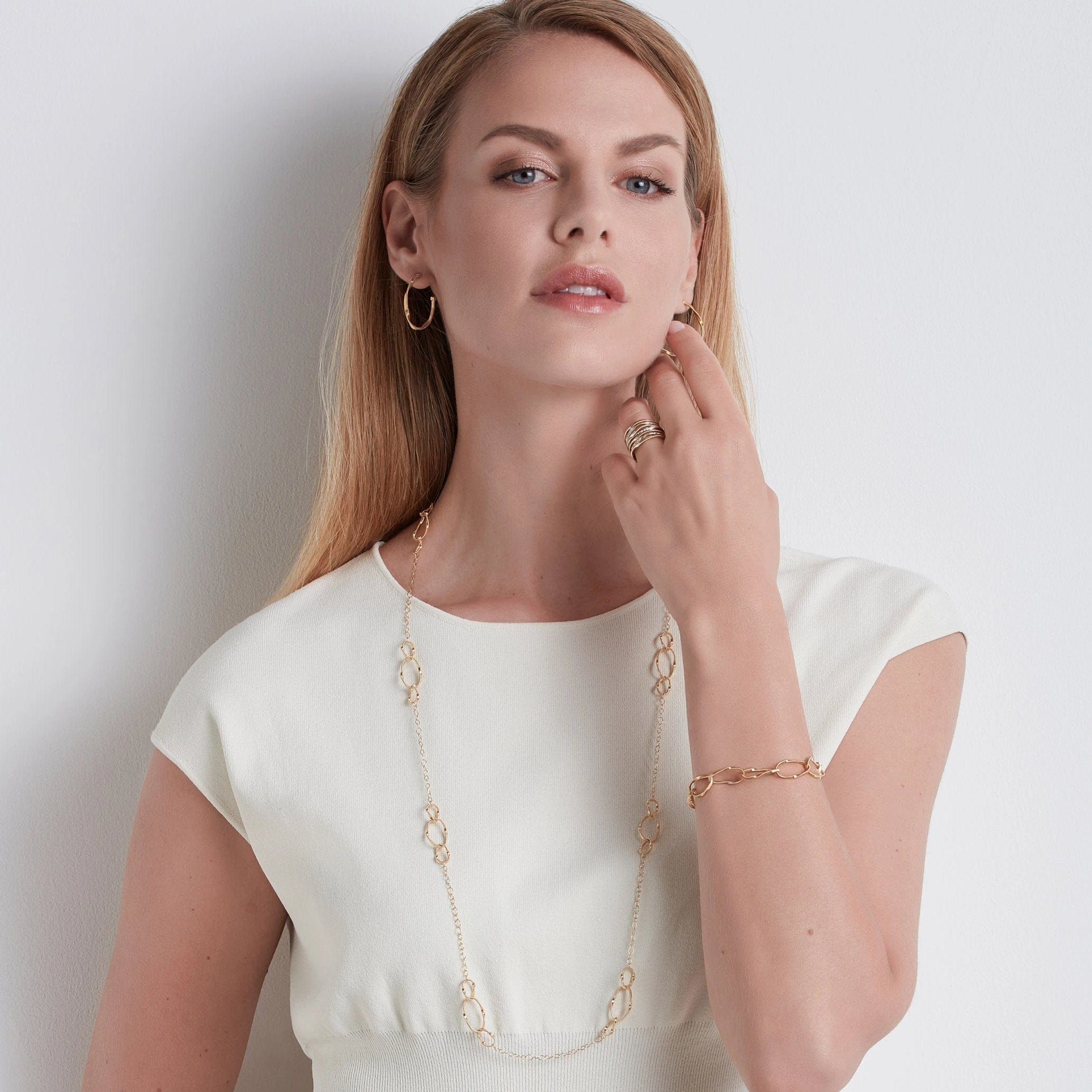 Marco Bicego Marrakech Onde 18K Yellow Gold Necklace - Image 2