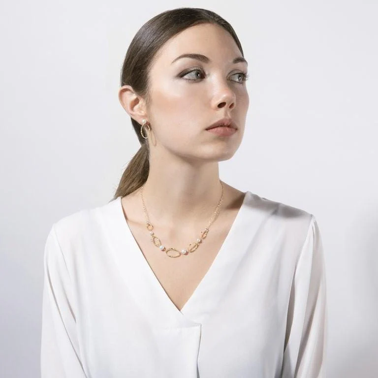 Marco Bicego Marrakech Onde 18K Yellow Gold Pearl Drop Earrings - Image 2
