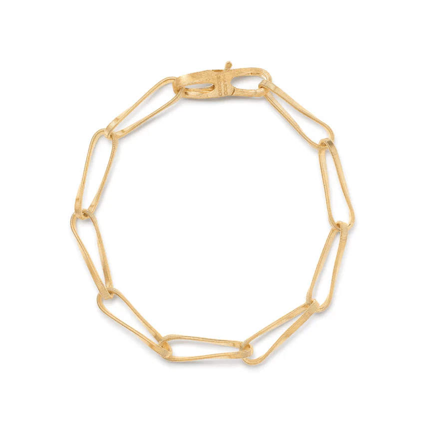 Marco Bicego Marrakech Onde 18K Yellow Gold Twist Link Bracelet