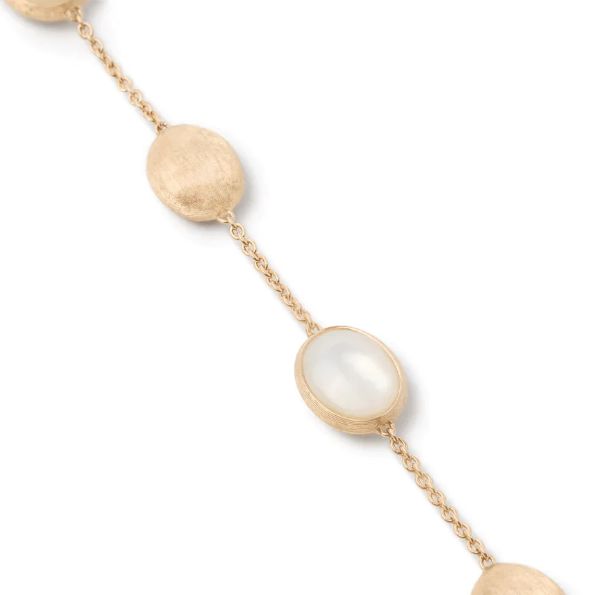 Marco Bicego Siviglia 18K Yellow Gold Mother of Pearl Bracelet - Image 2