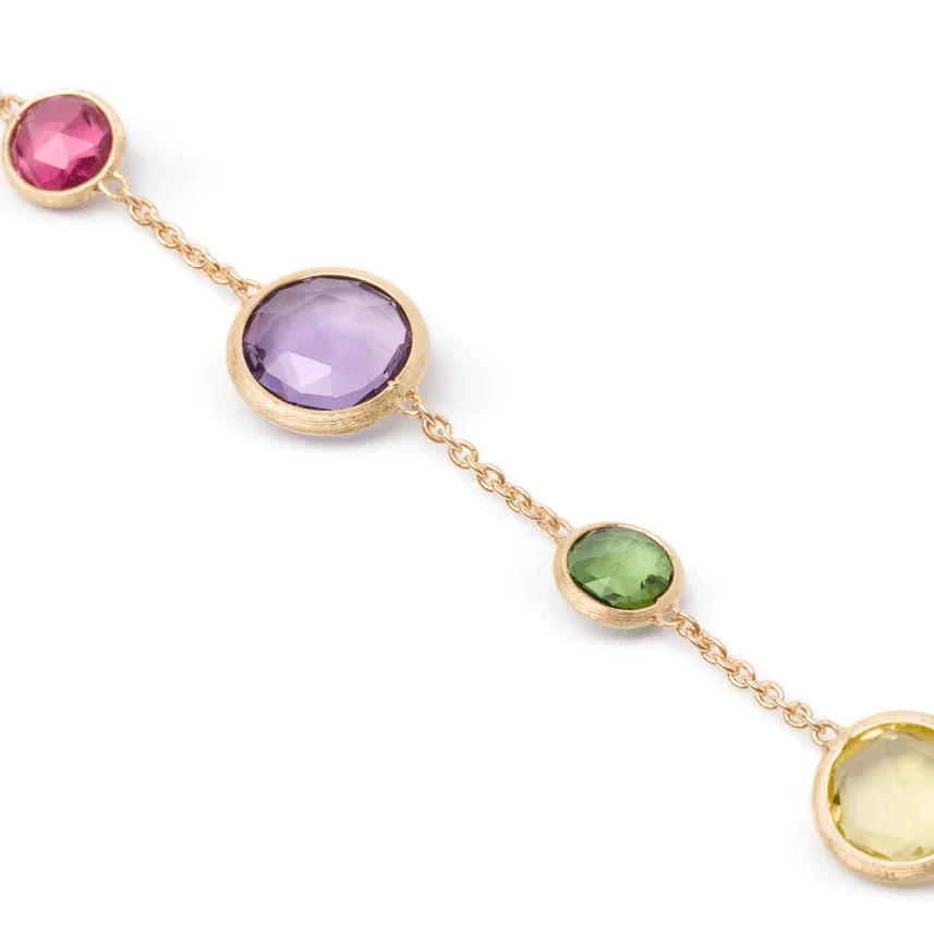 Marco Bicego Siviglia 18K Yellow Gold Multi Stone Bracelet - Image 2