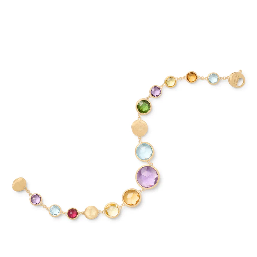 Marco Bicego Siviglia 18K Yellow Gold Multi Stone Bracelet - Image 4