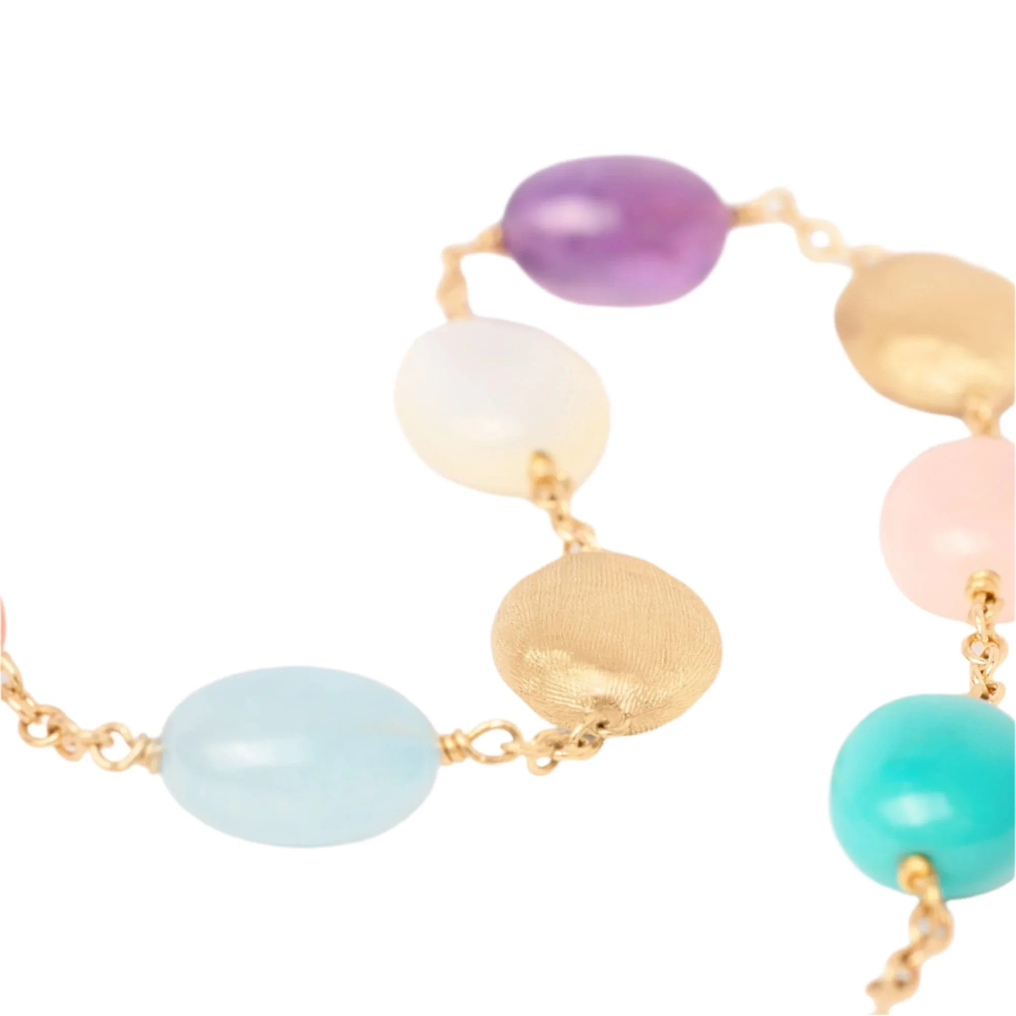 Marco Bicego Siviglia 18K Yellow Gold Multi Stone Bracelet - Image 2