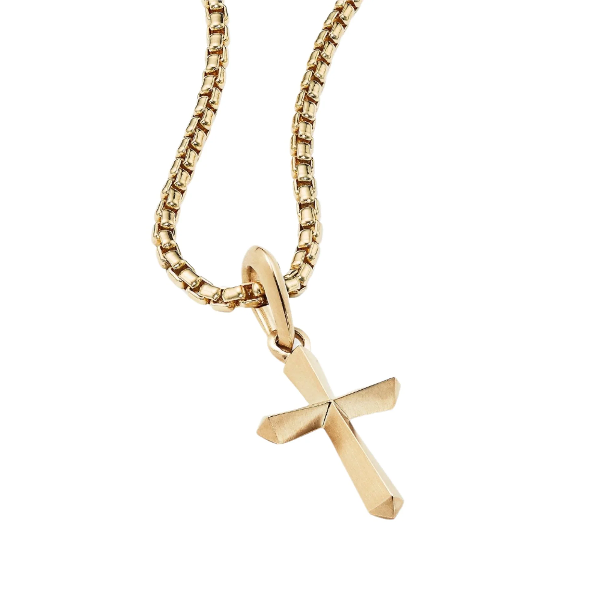 Roman Cross Amulet in 18K Gold - Image 3