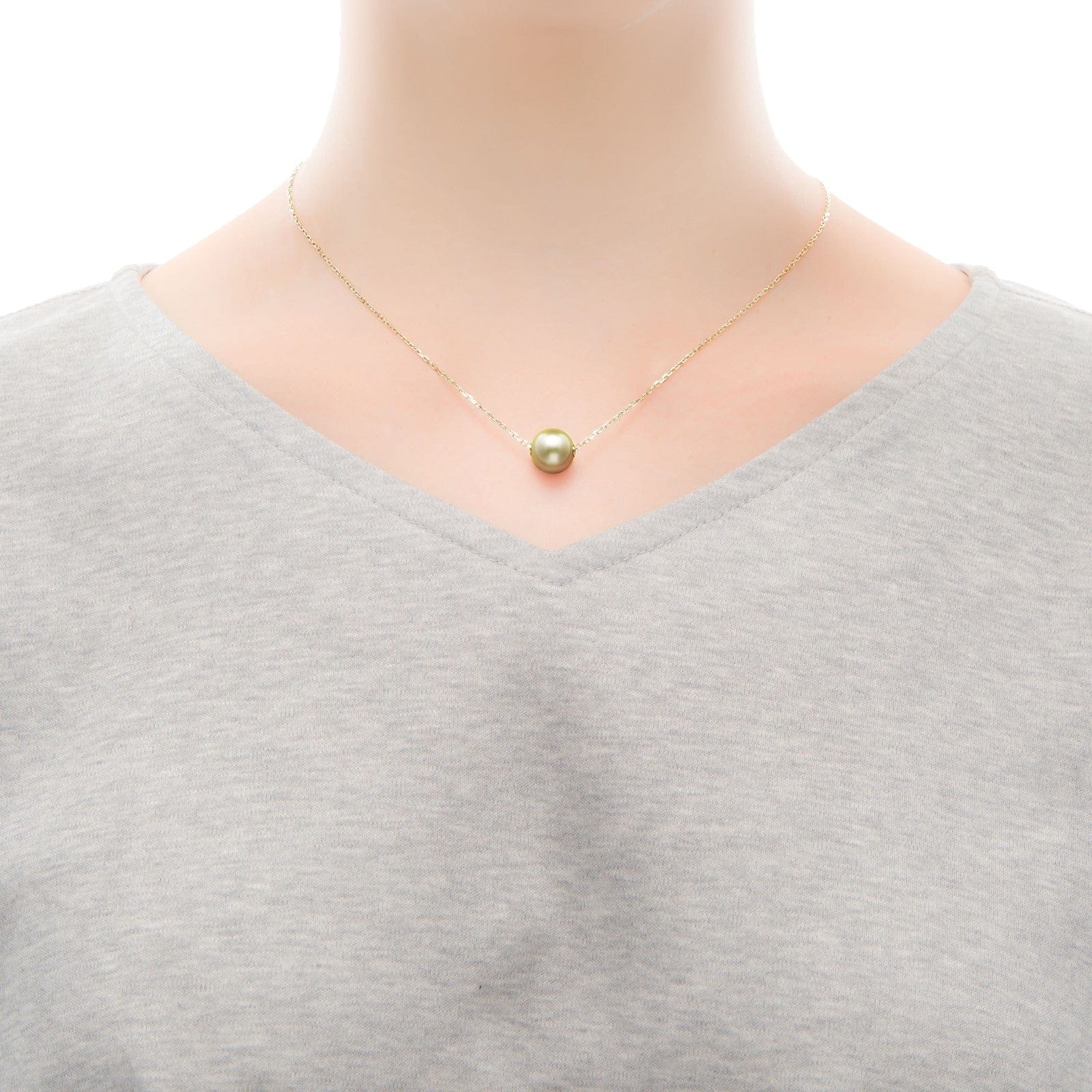 Mikimoto Golden South Sea Cultured Pearl Pendant - Image 3