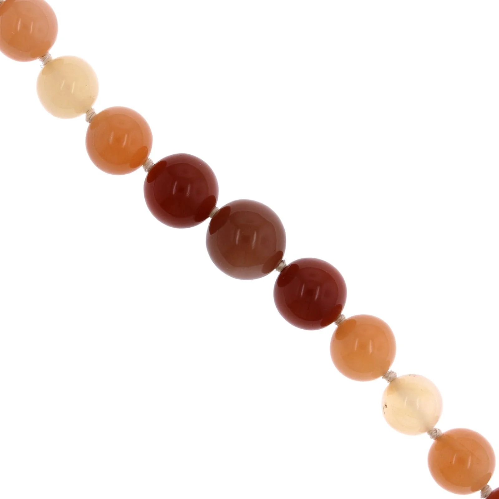 18K Yellow Gold Multi Color Moonstone Bracelet - Image 2