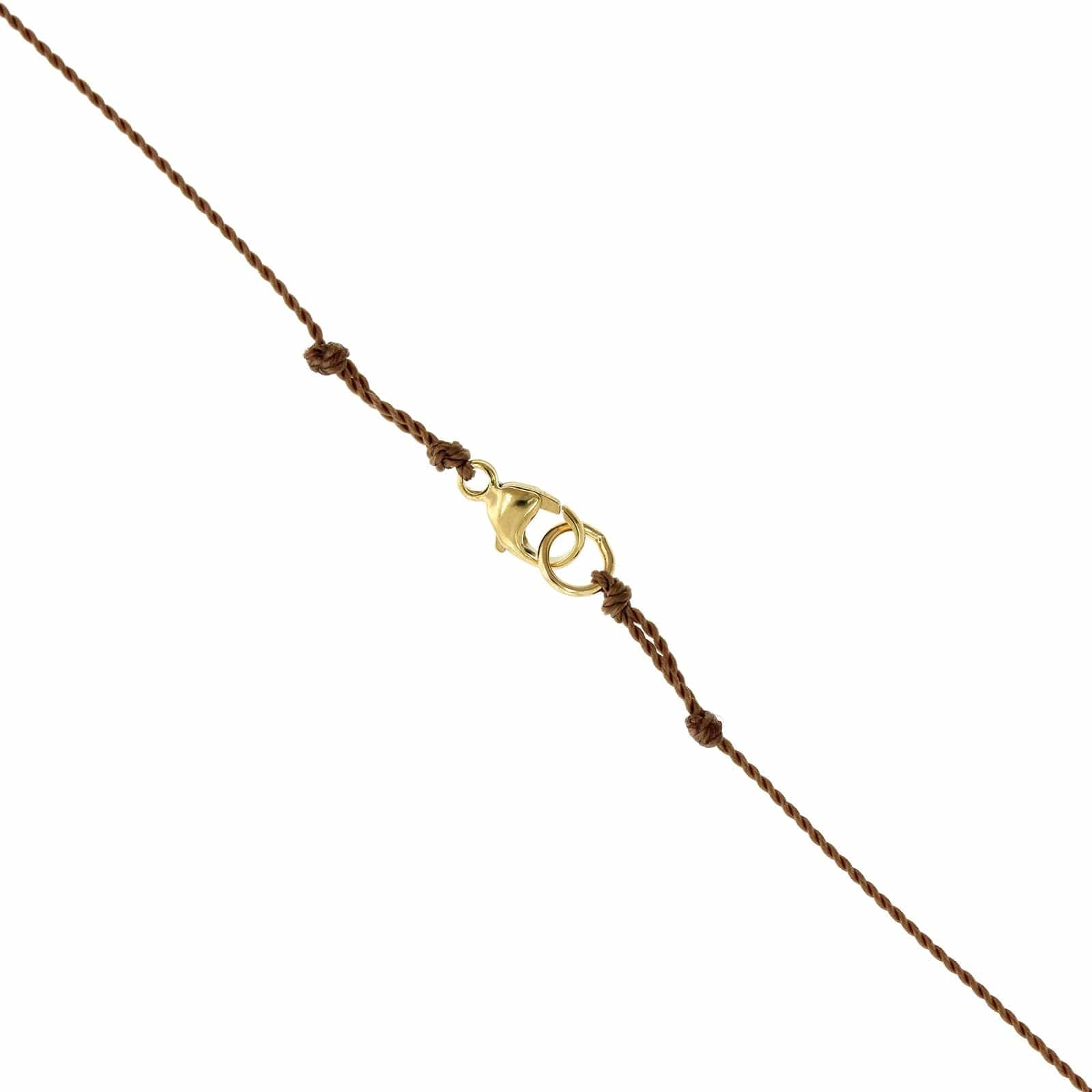 14K Yellow Gold Turquoise Pendant - Image 3