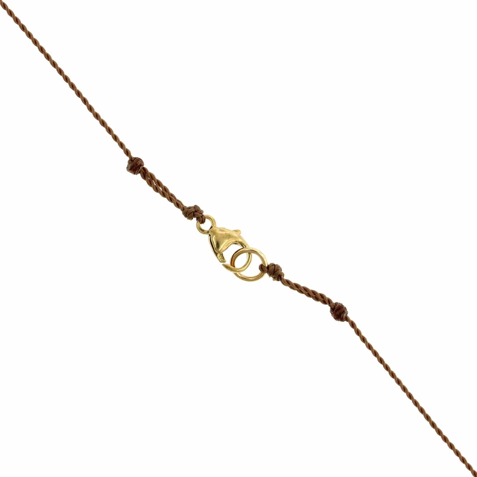 18K Yellow Gold Double Tourmaline Pendant - Image 3