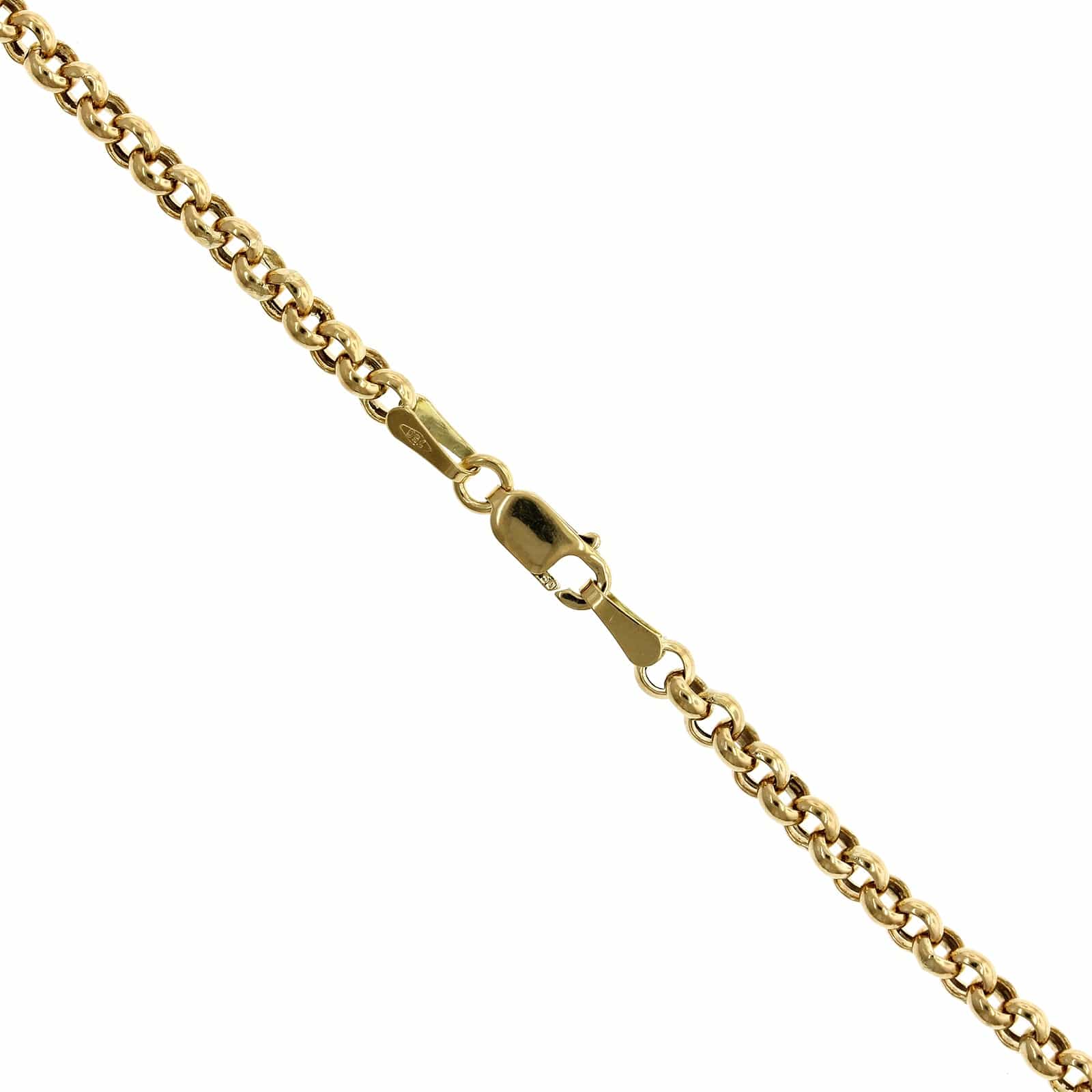 18K Yellow Gold Bicolor Emerald Cut Tourmaline Pendant - Image 3