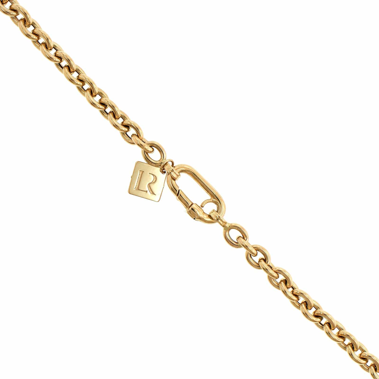 Lauren Rubinski 14K Yellow Gold & Tourmaline Clover Pendant Necklace - Image 4