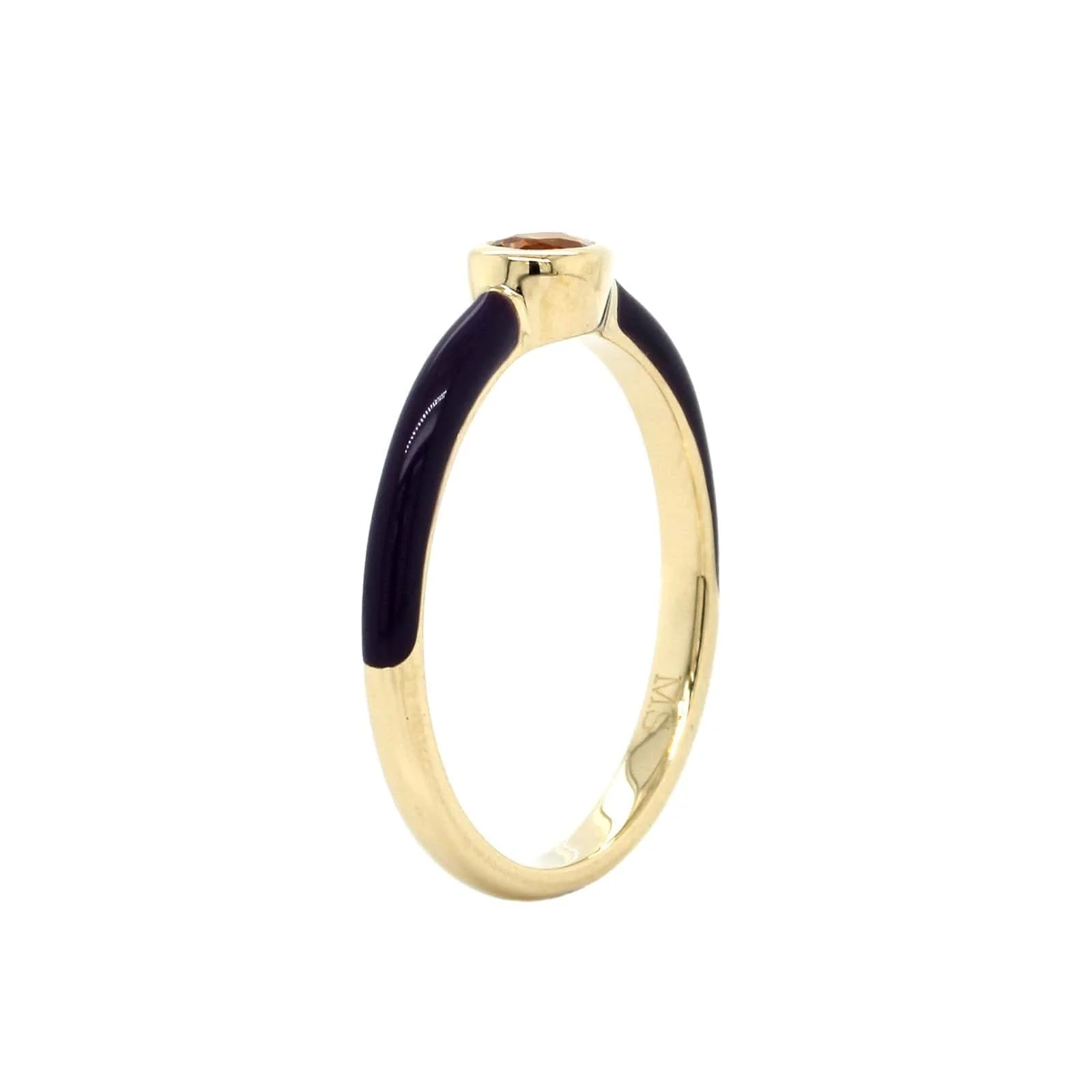 Personalized Frankie Enamel Ring - Image 3