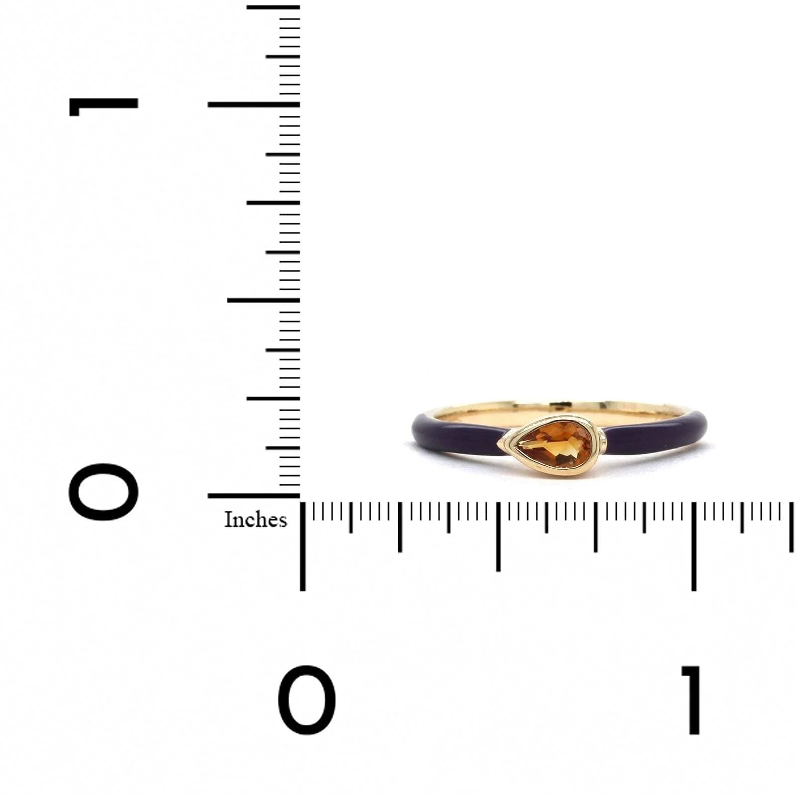 Personalized Frankie Enamel Ring - Image 4
