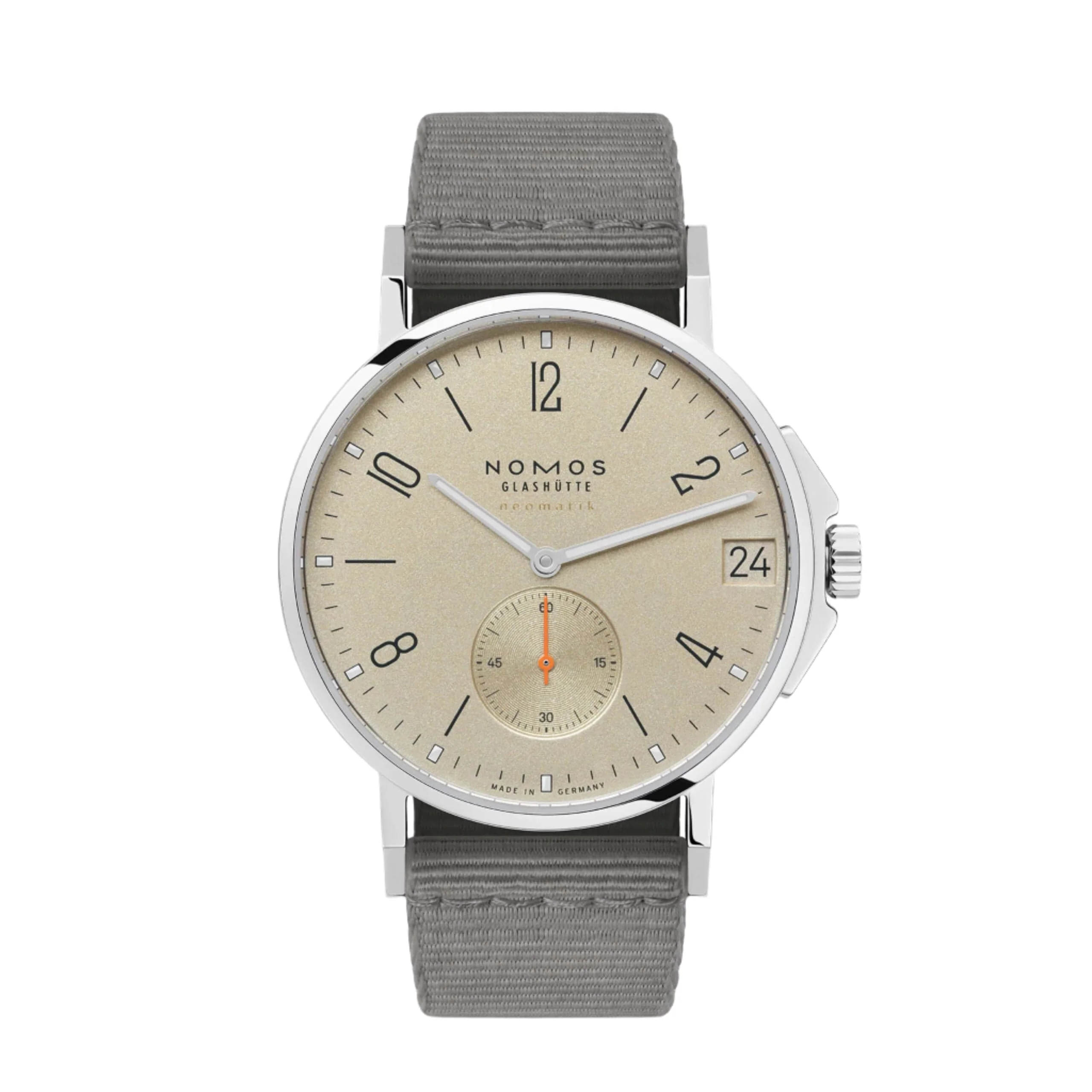 NOMOS Glashütte Ahoi Neomatik 38mm Date Sand Ref. 527
