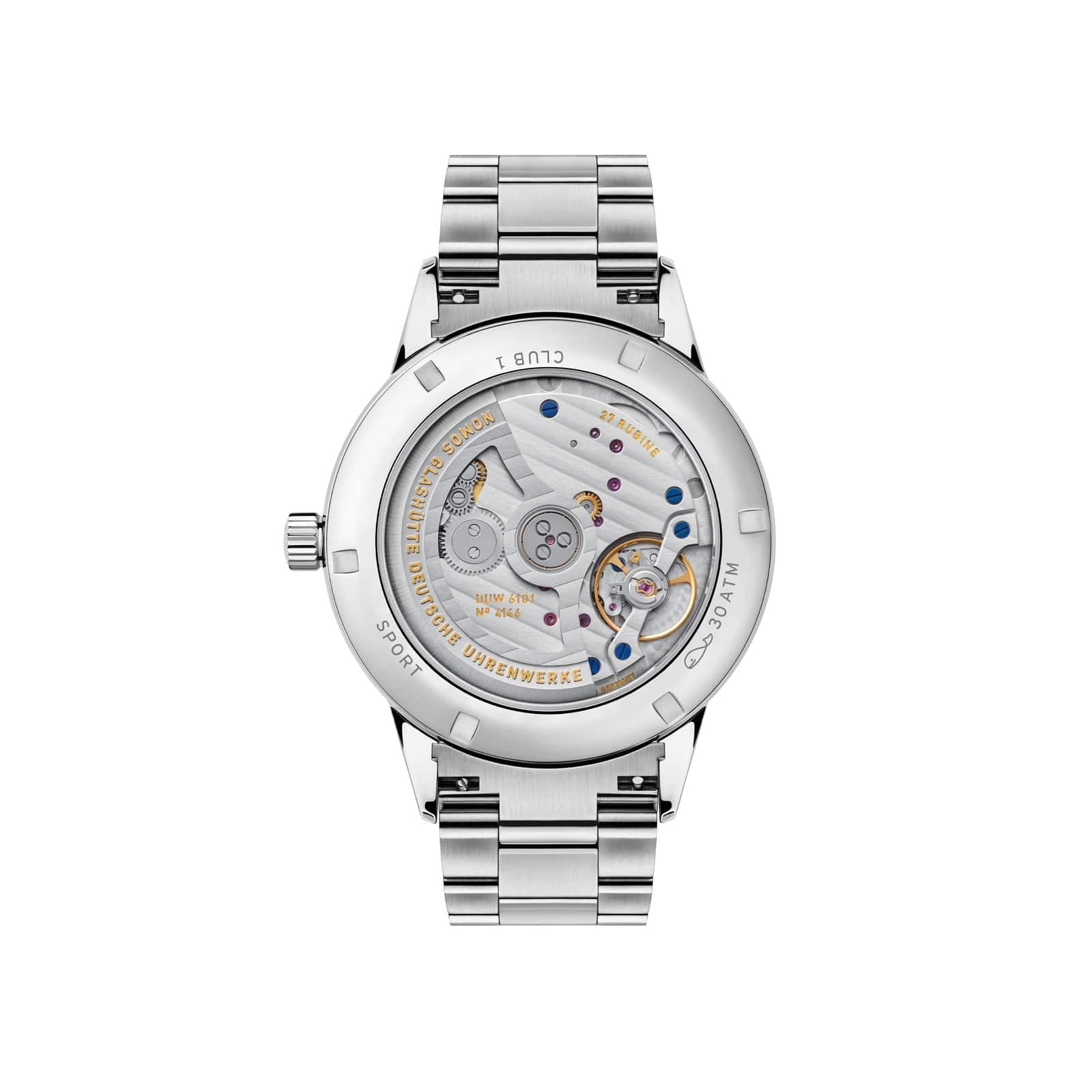 NOMOS Glashütte Club Sport Neomatik 42 Date Black 781 - Image 3