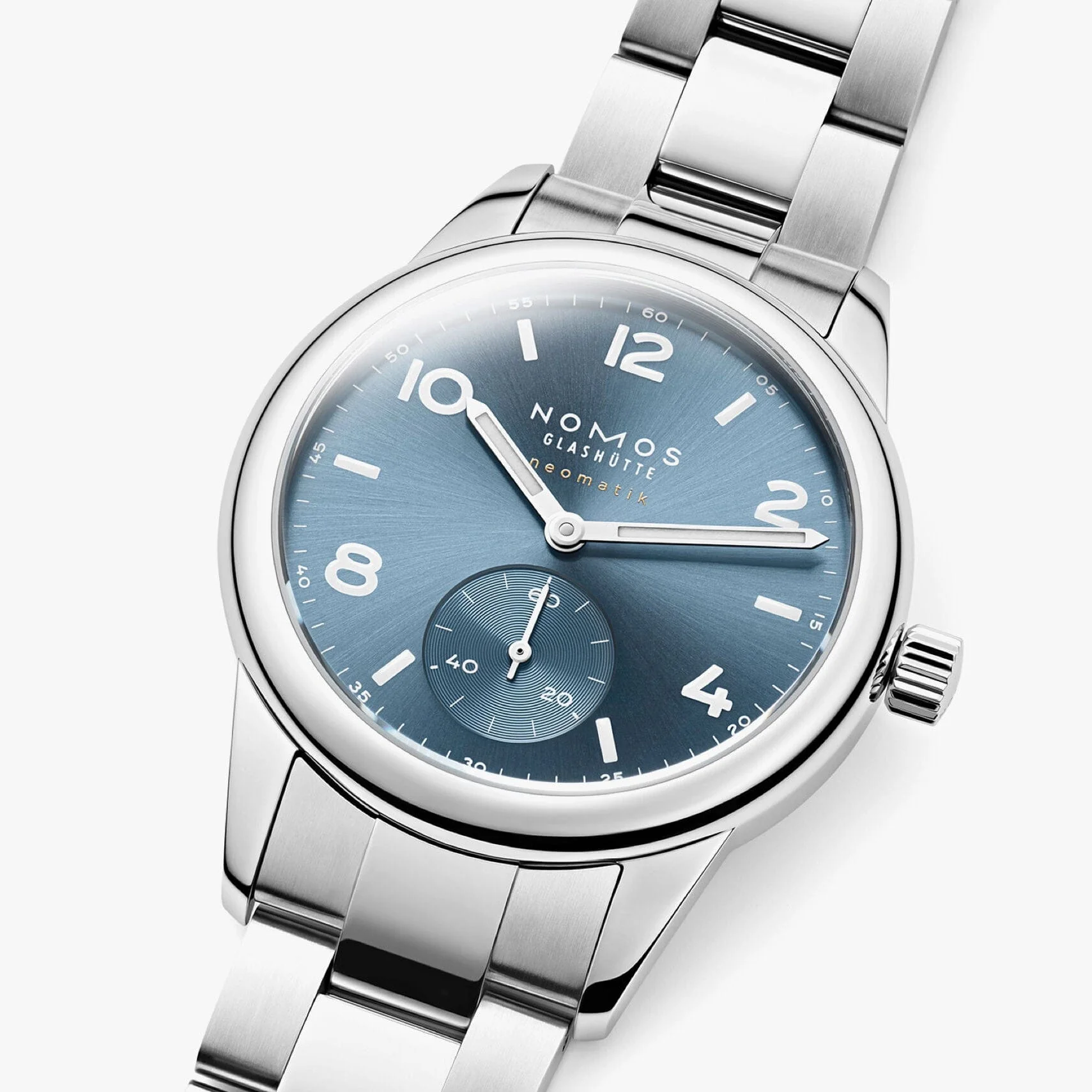NOMOS Glashütte Club Sport Neomatik 42 Date Blue 750 - Image 5