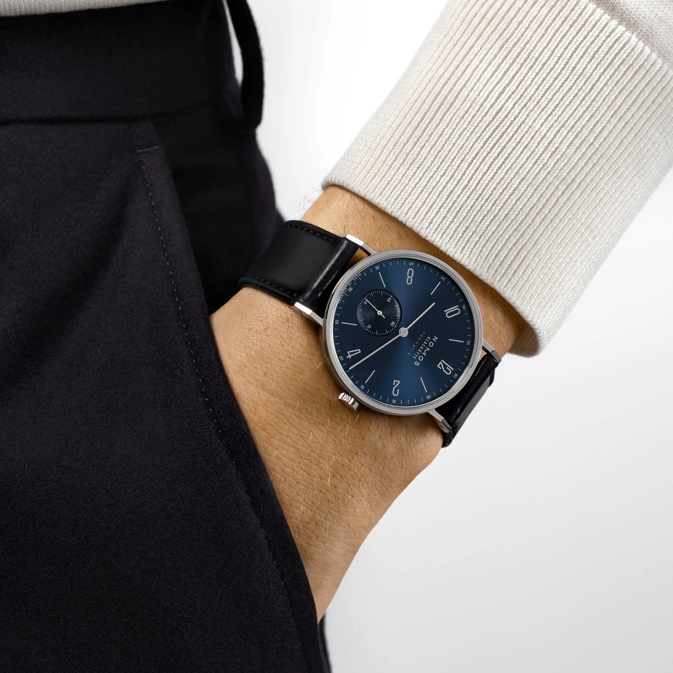 NOMOS Glashütte Tangente Neomatik 39 Blue Gold 146 - Image 2