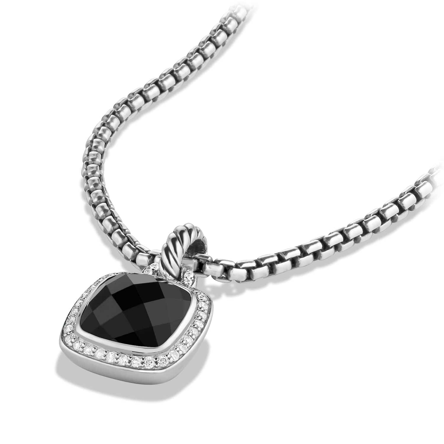 Pendant with Black Onyx and Diamonds - Image 3
