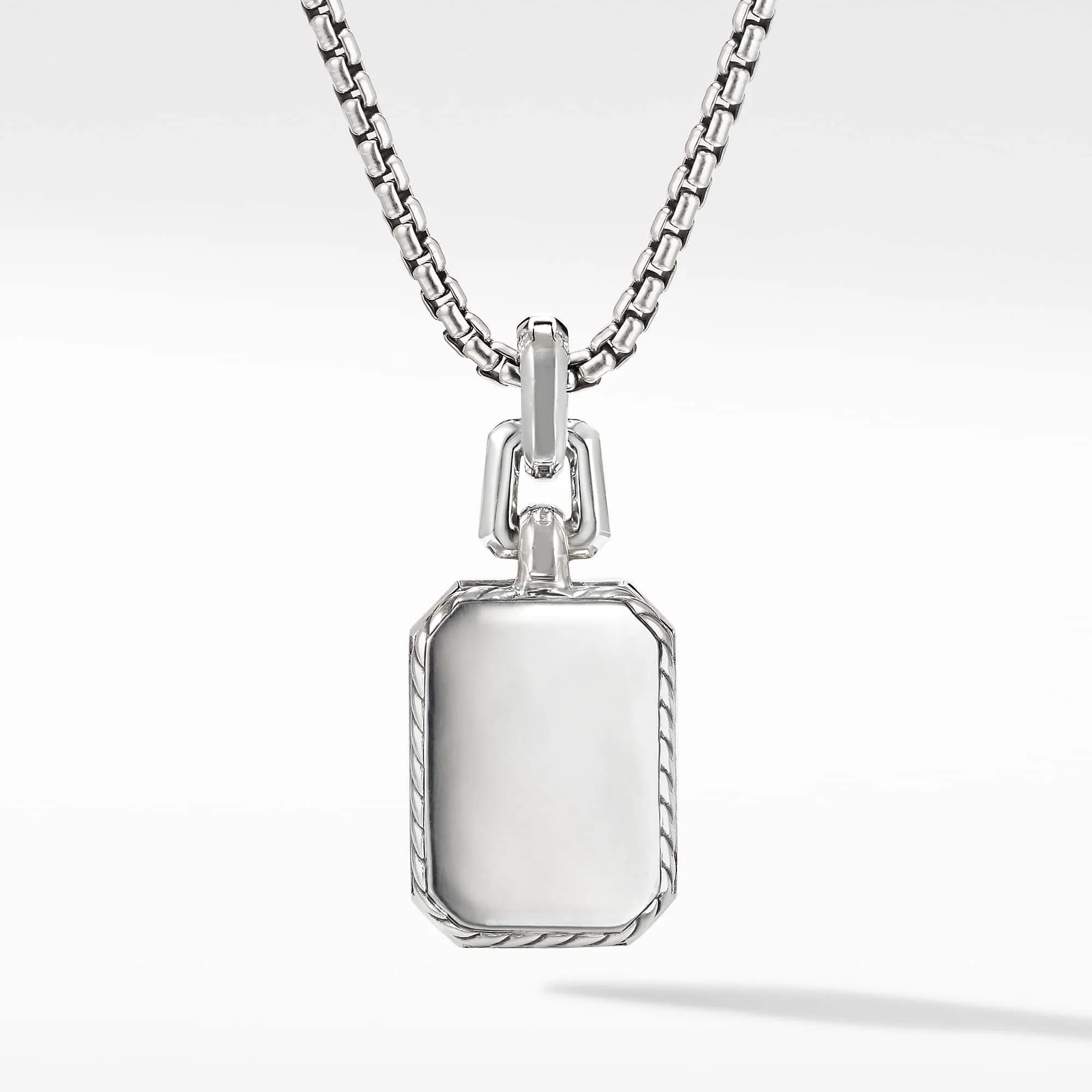 Novella Pendant with Champagne Citrine, Pavé Diamonds and 18K Rose Gold - Image 2