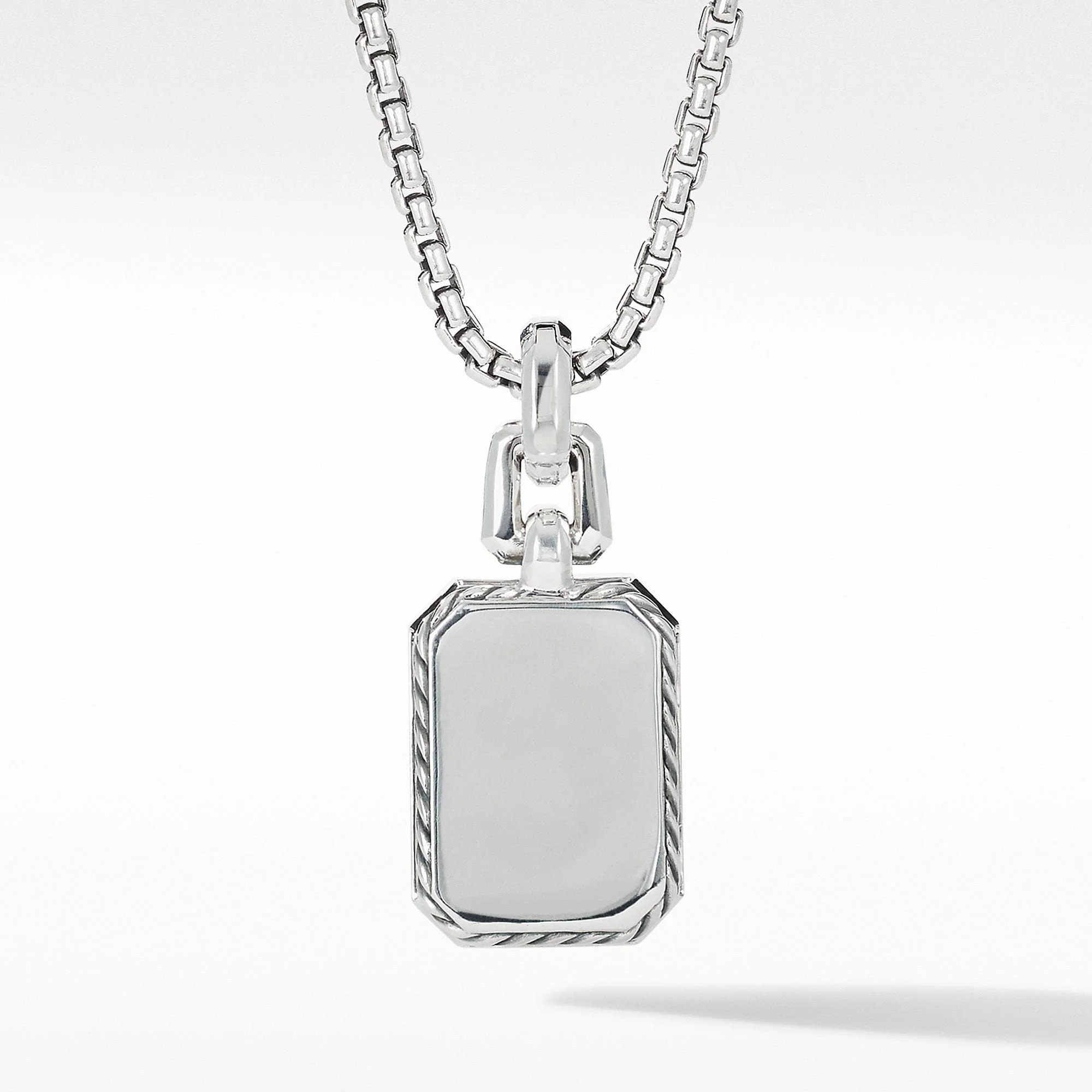 Novella Pendant with Blue Topaz, Sapphires and Pavé Diamonds - Image 2