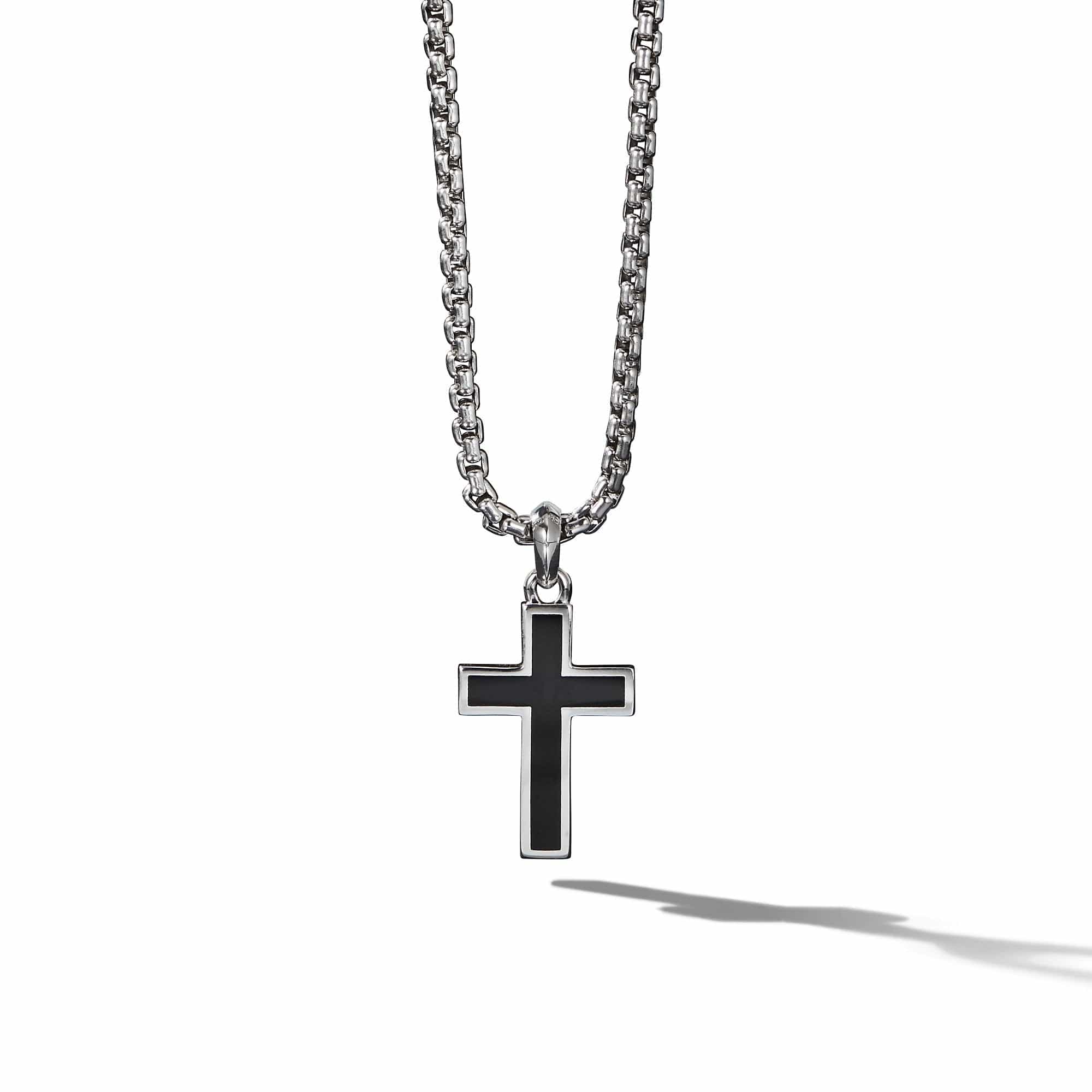 Cross with Black Onyx