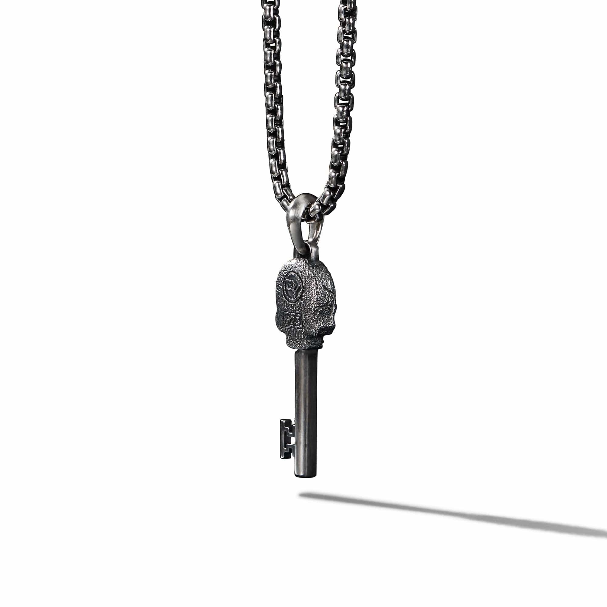 Skull Pendant with Black Diamonds - Image 3