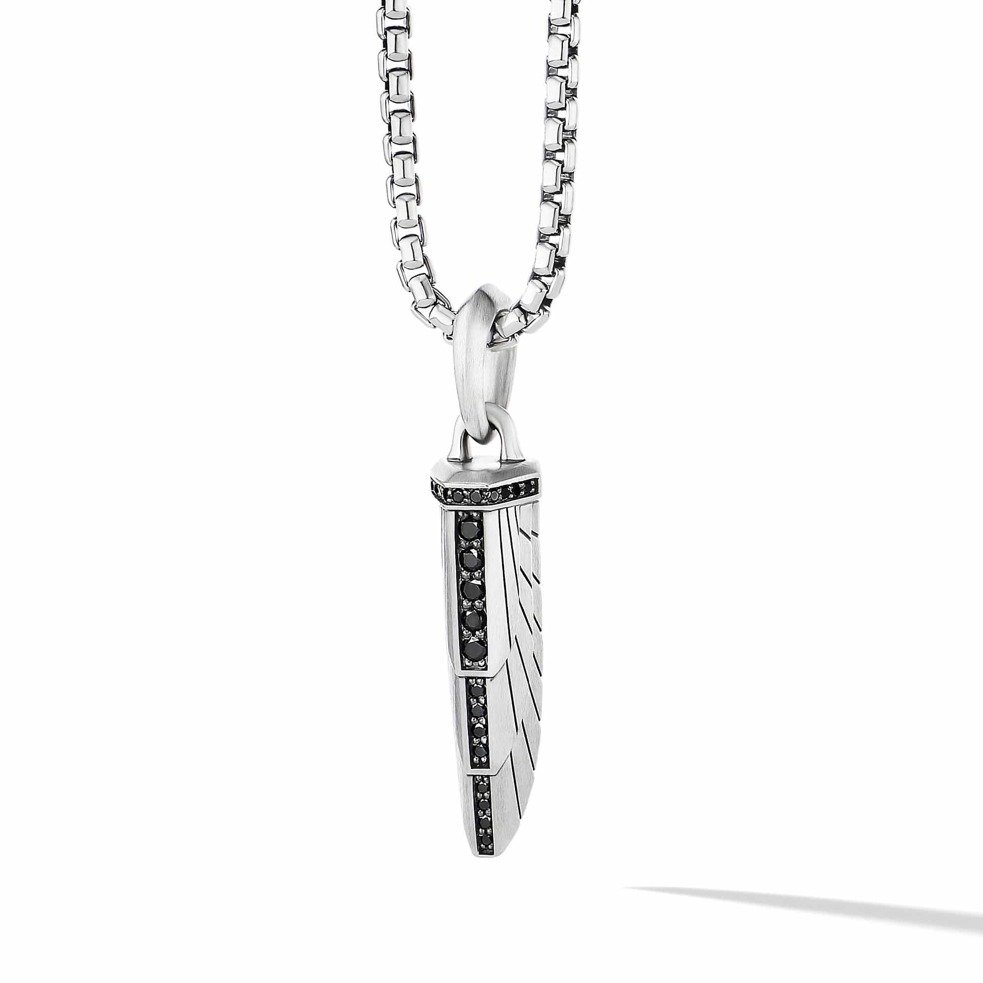 Empire Amulet with Pavé Black Diamonds - Image 2