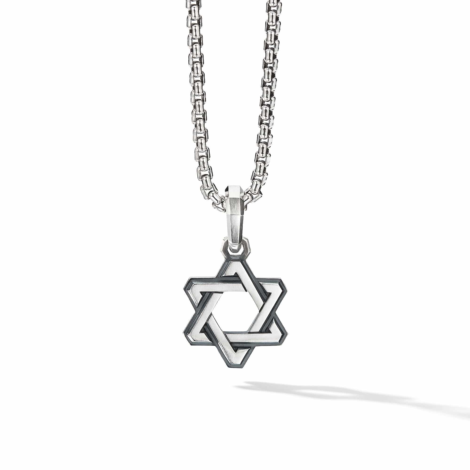 Deco Star of David Pendant