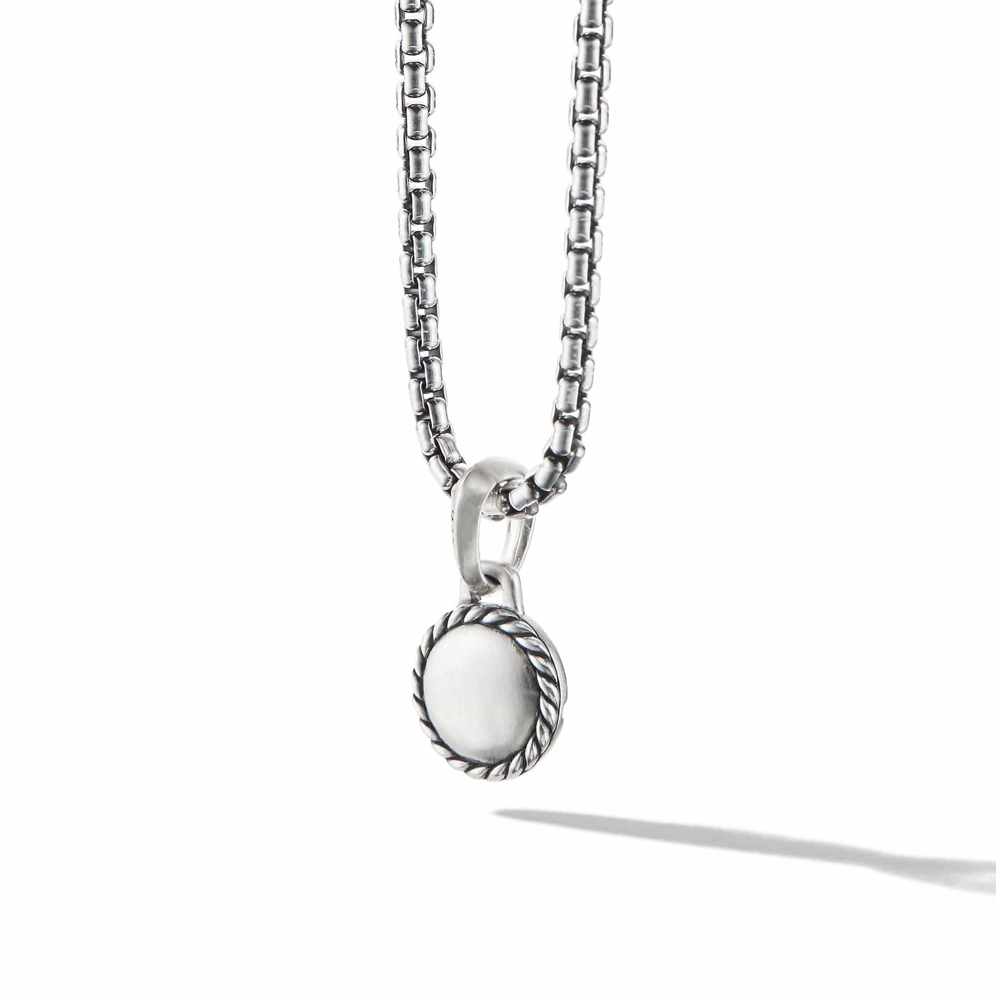 Evil Eye Amulet In Sterling Silver with Lapis - Image 2