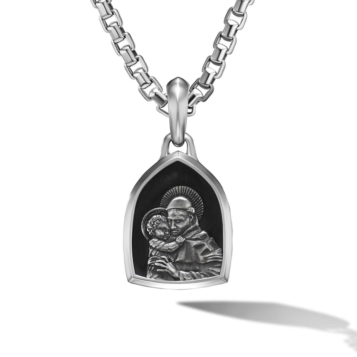 St. Anthony Amulet in Sterling Silver - Image 2