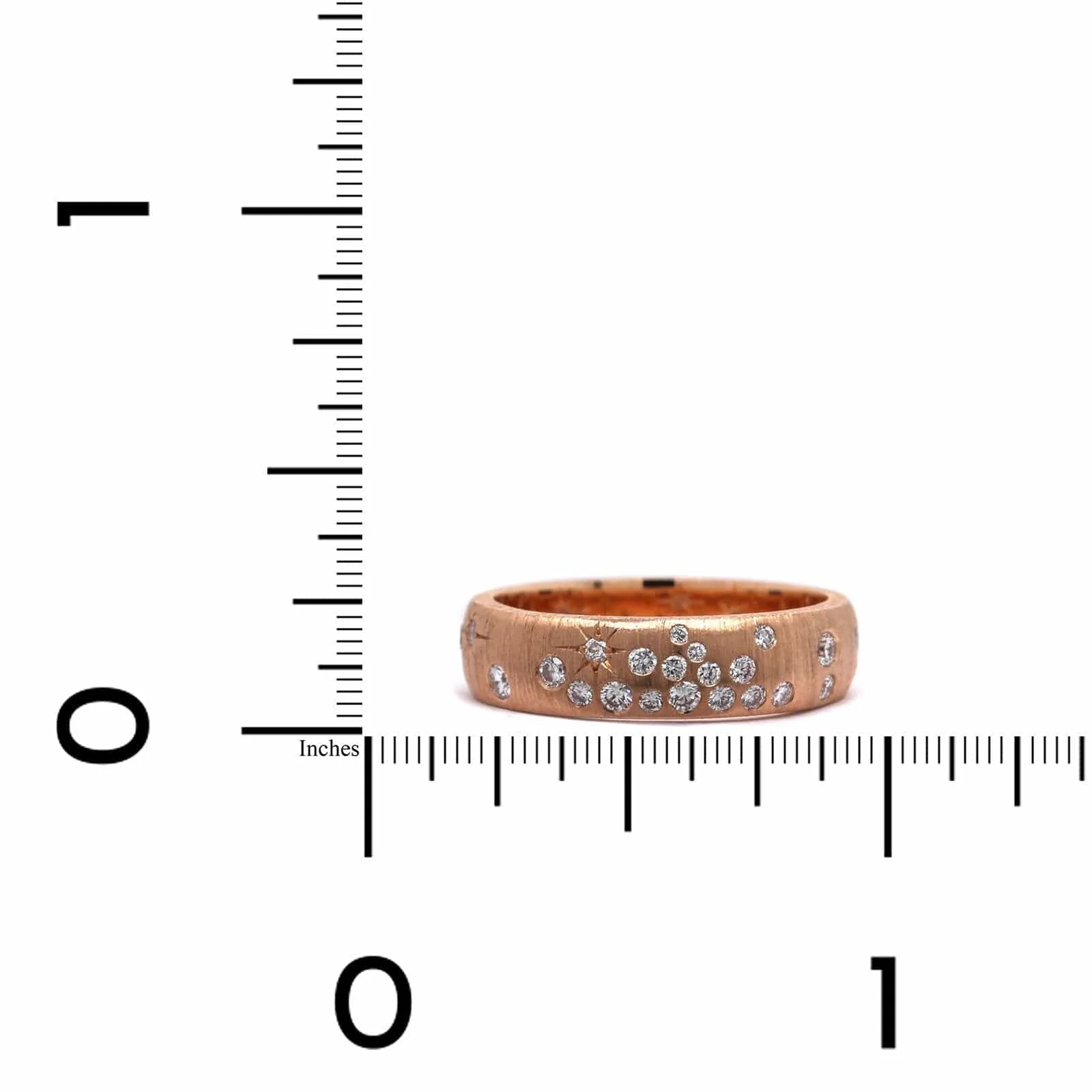 Penny Preville 18K Rose Gold Diamond Ring - Image 4