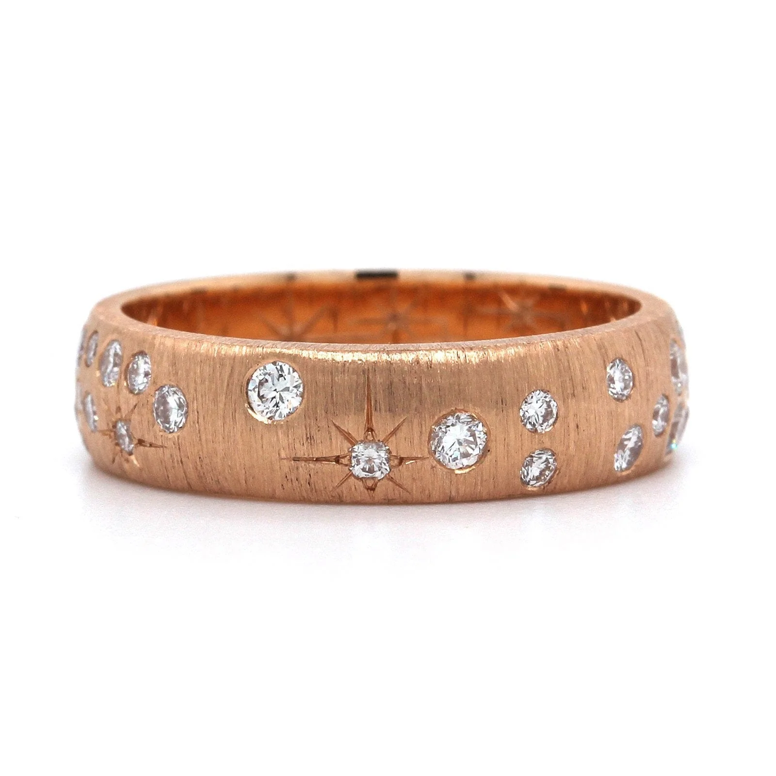 Penny Preville 18K Rose Gold Diamond Ring - Image 5