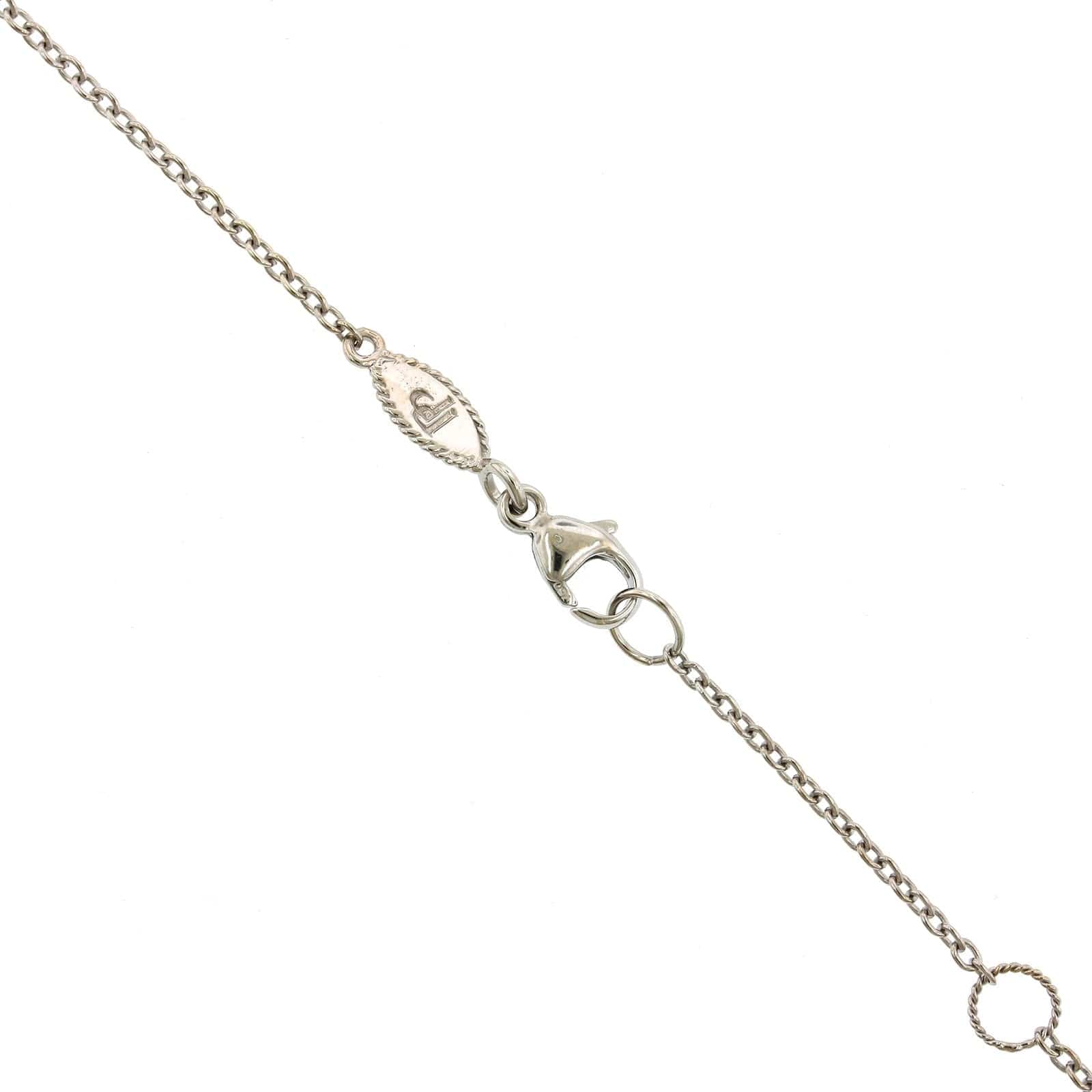 Penny Preville 18K White Gold Half Choker Diamond Necklace - Image 3