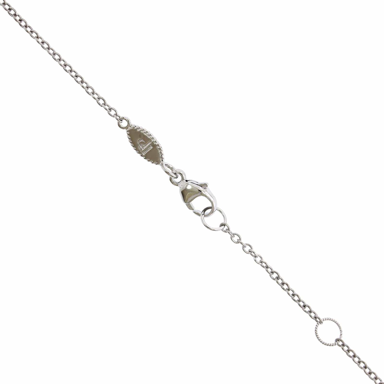 Penny Preville 18K White Gold Ombre Sapphire Necklace - Image 3