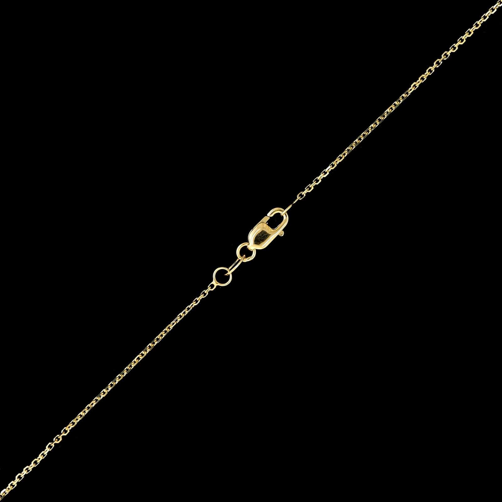 Platinum and 18K Yellow Gold Estate Diamond Heart Pendant Necklace - Image 3