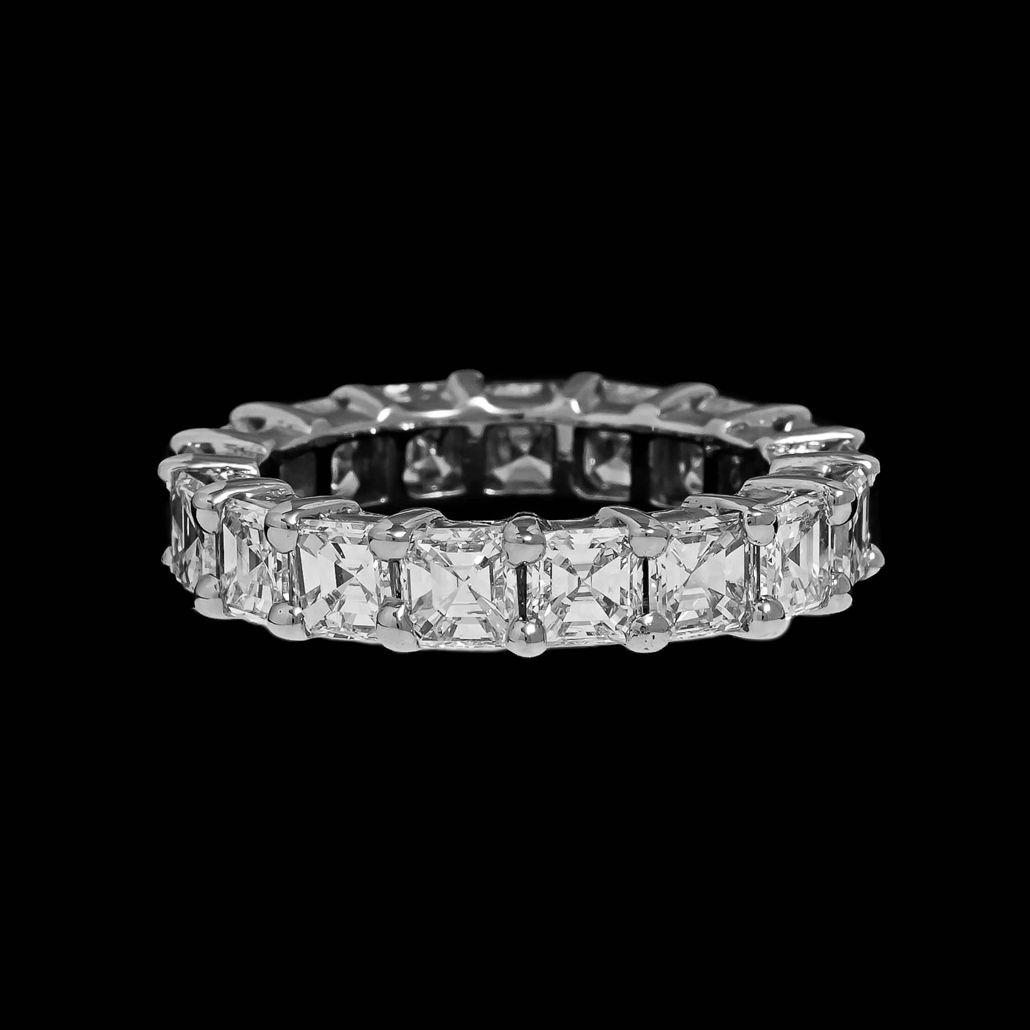 Platinum Diamond Eternity Band