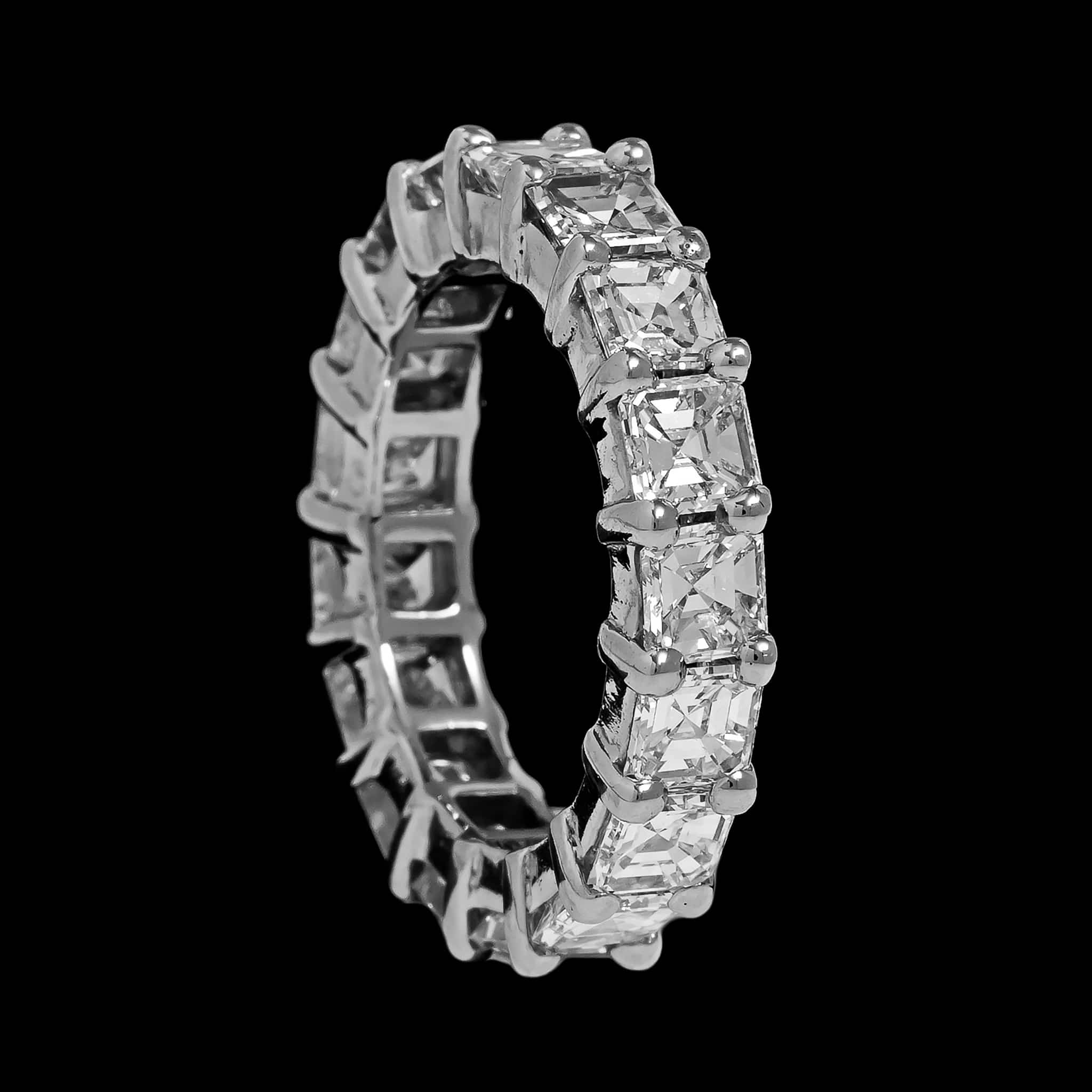 Platinum Diamond Eternity Band - Image 2