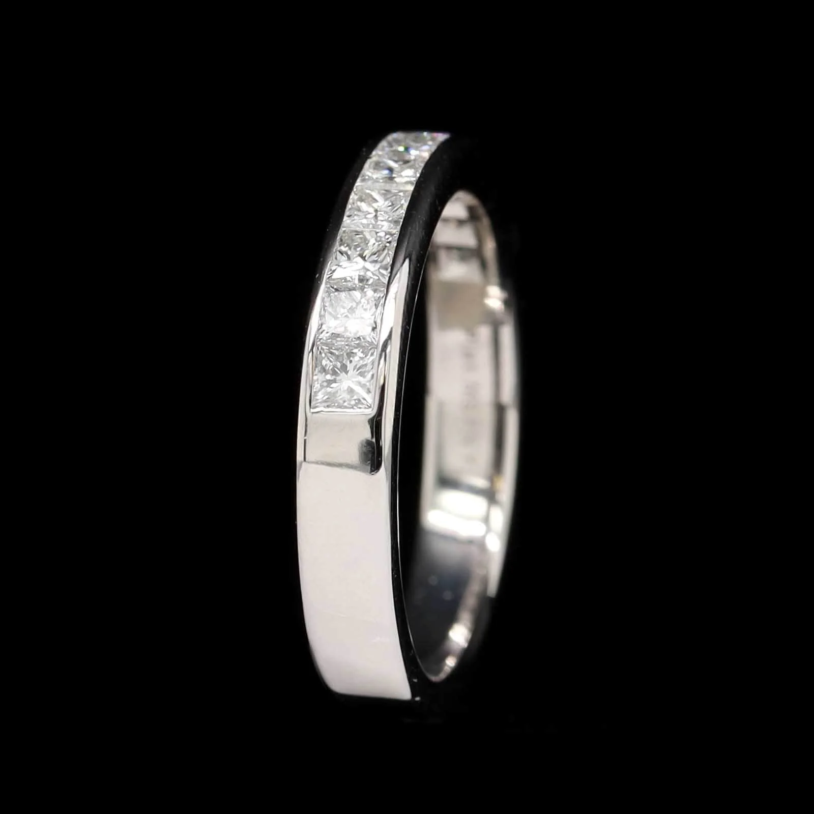 Platinum Estate Diamond Band - Image 2