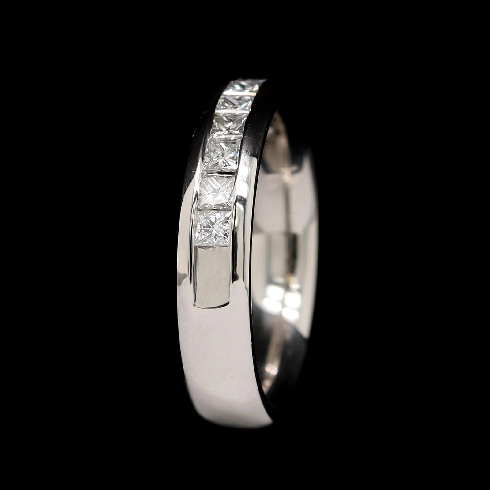 Platinum Estate Diamond Band - Image 2
