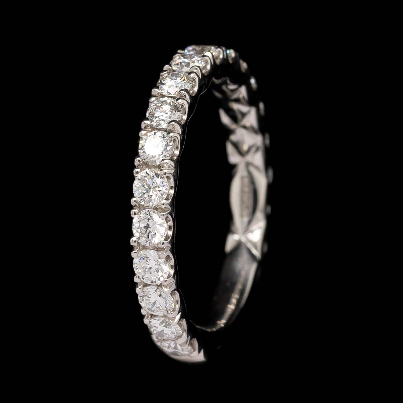 Platinum Estate Diamond Band - Image 2