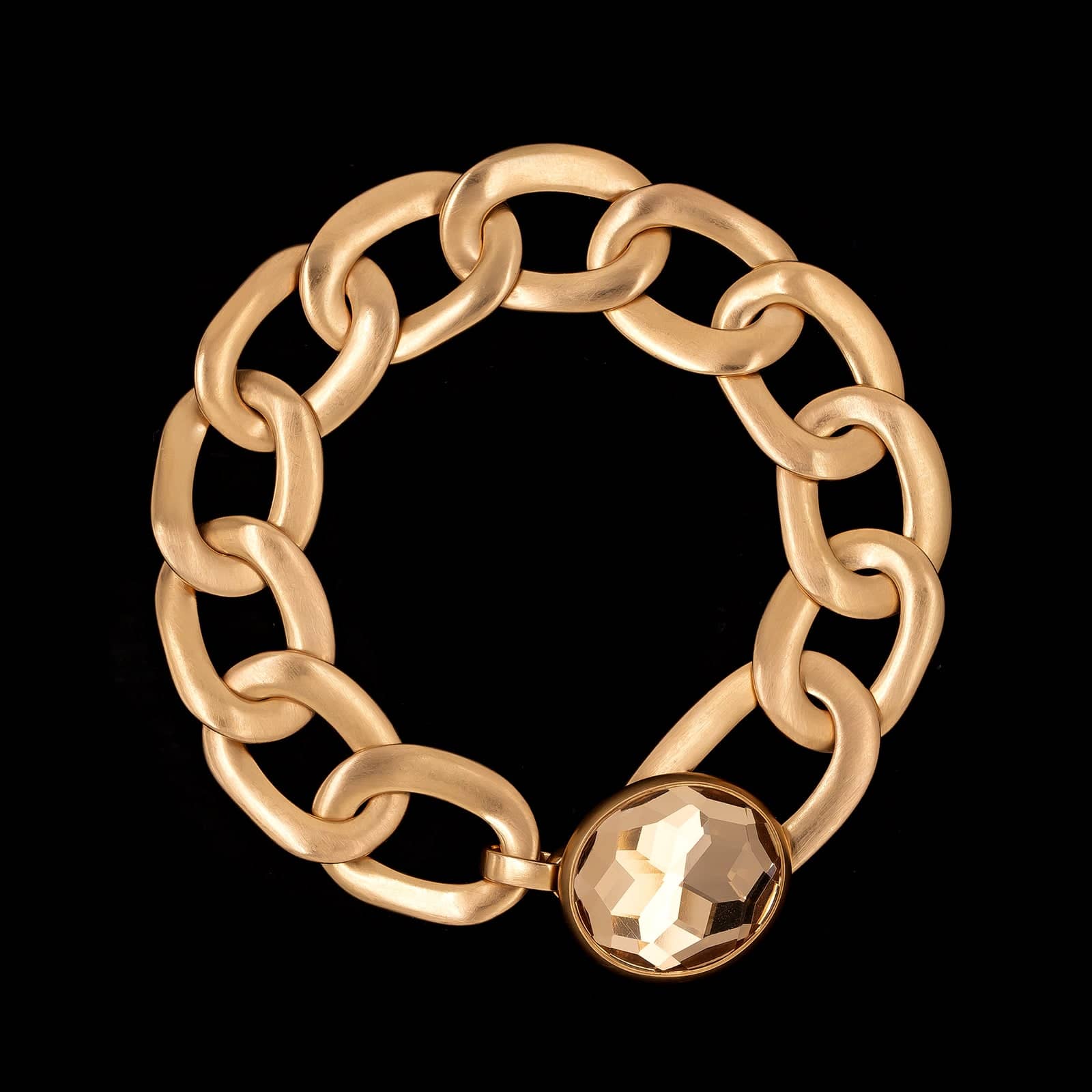 Pomellato 18K Rose Gold Estate Narciso Link Bracelet