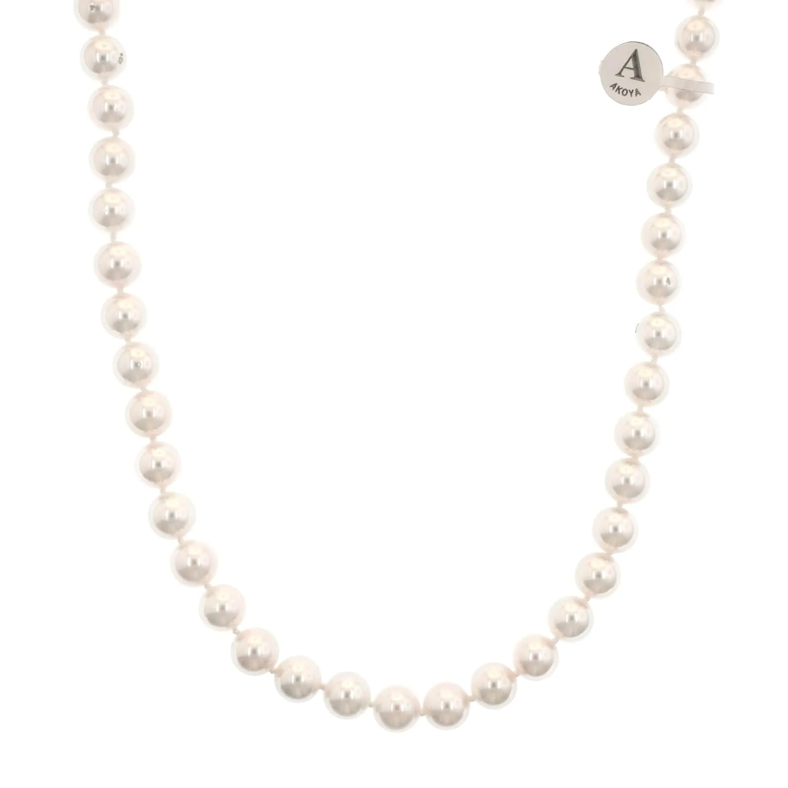 14K Yellow Gold Akoya Pearl Necklace